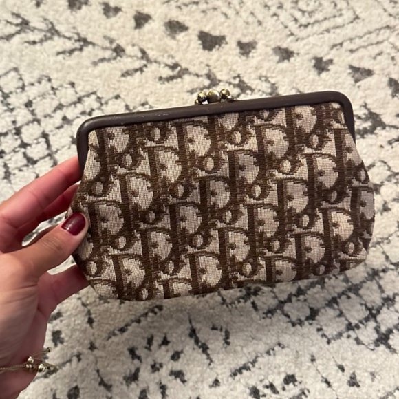 Dior Cosmetic/Clutch/Wallet Kisslock Pouch - Picture 3 of 14